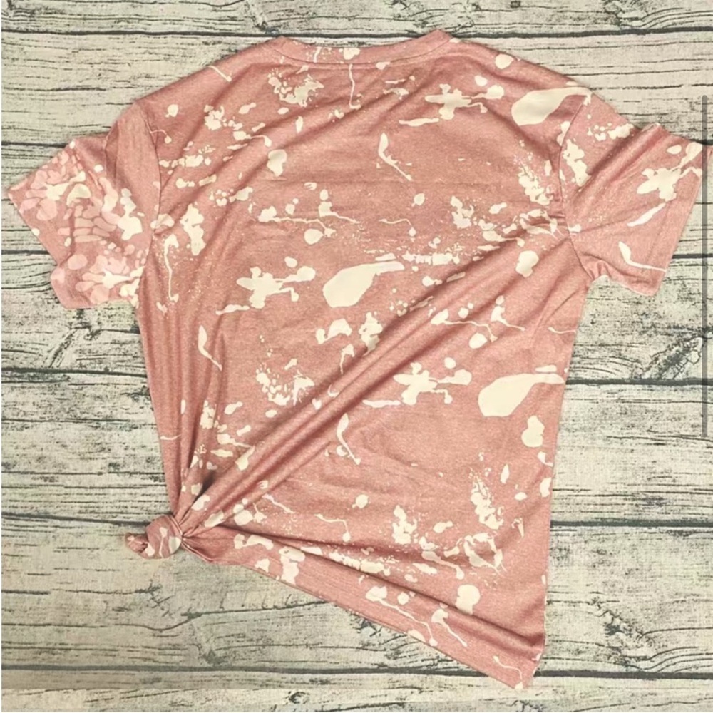 Fleetwood Mac Floral Pink Acid
Wash Tee - Picture 3 of 4